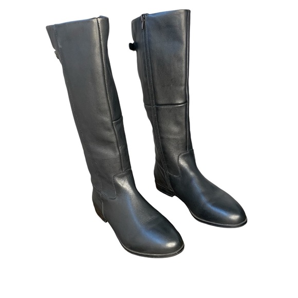 ALDO black Keesha knee high riding‎ boot. Size 7.5 - Picture 2 of 13